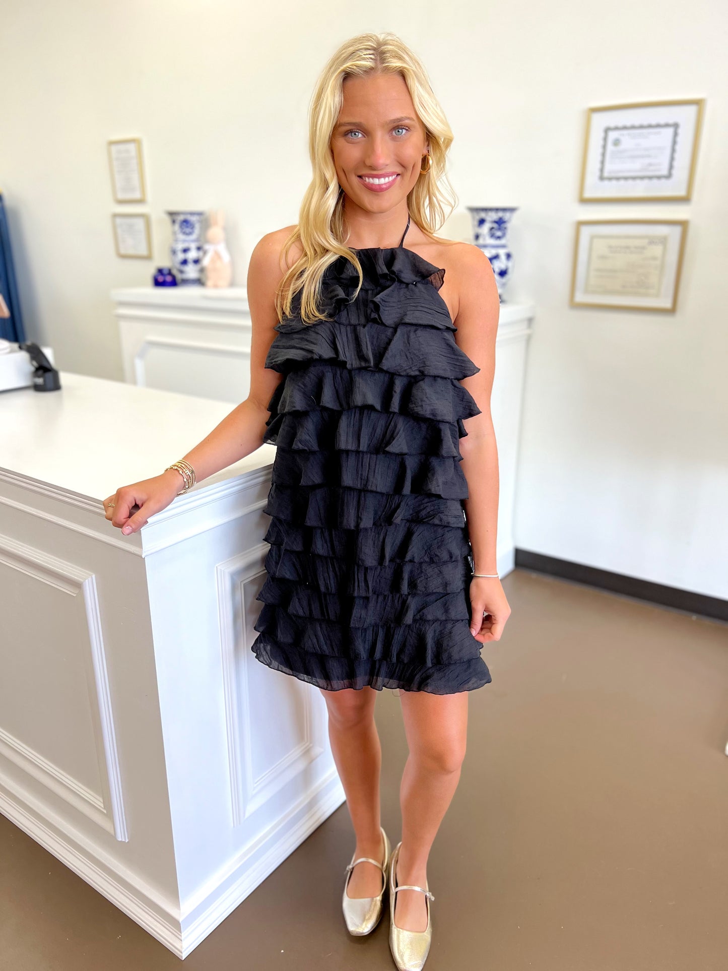 Diana Tier Ruffle Dress