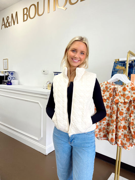 Ivy Quilted Vest