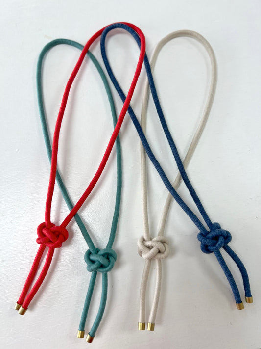 Lydia Knot Corded Necklace