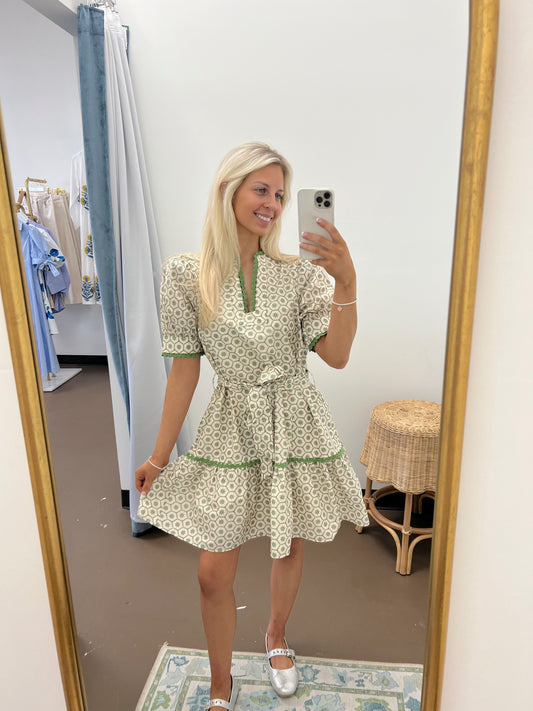 Magnolia Floral Printed Dress