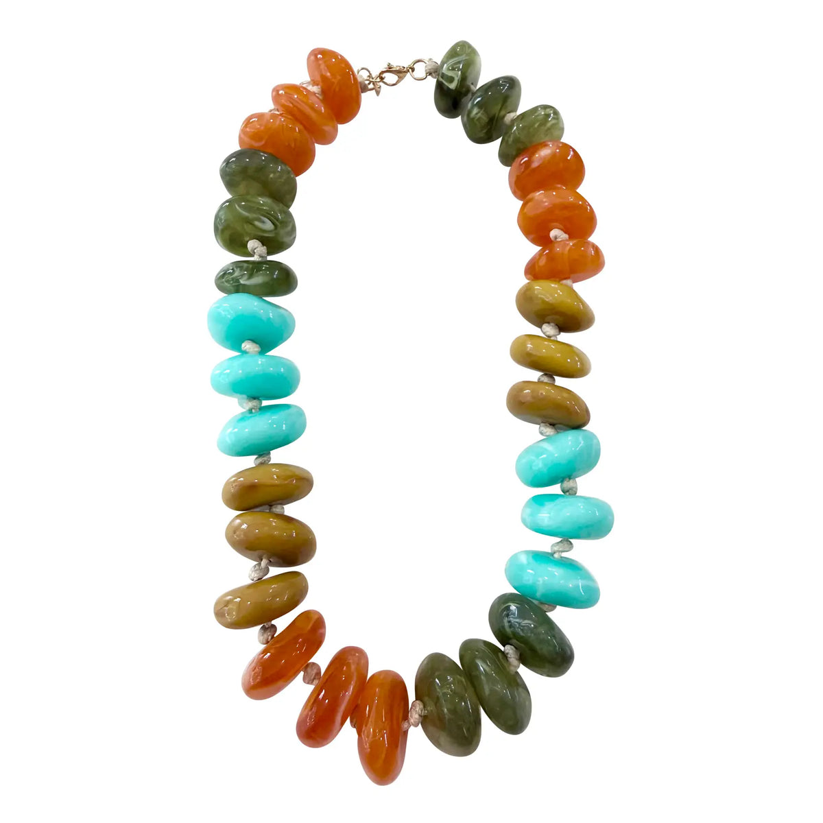 Delray Chunky Beaded Necklace