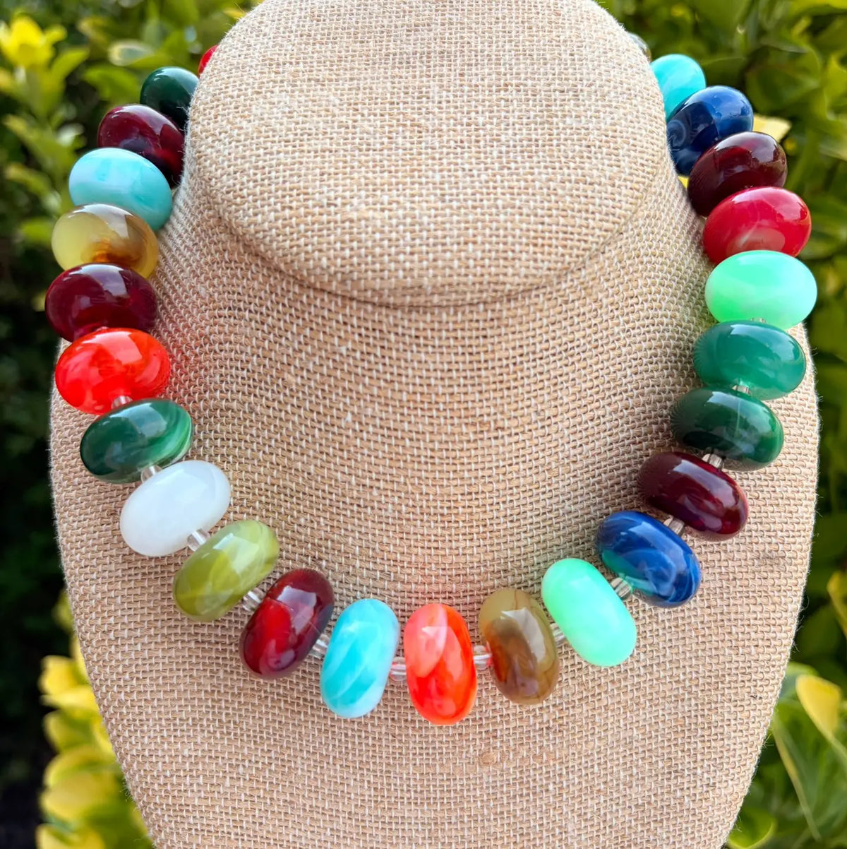 Fall Blend Rory Rondelle Necklace