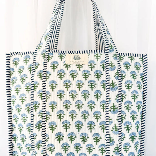 Carolina Regular Quilted Tote Bag