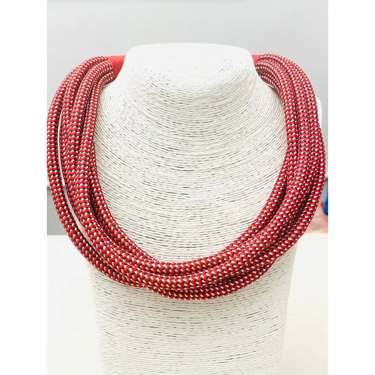 Tweed Rope Necklace