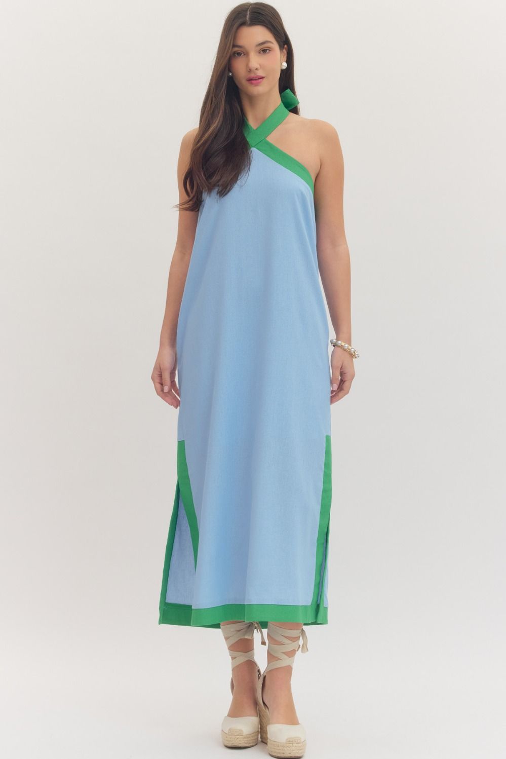 Daphne Halter Midi Dress