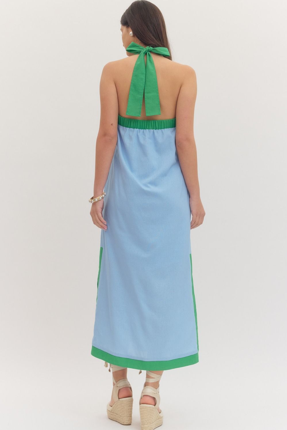 Daphne Halter Midi Dress