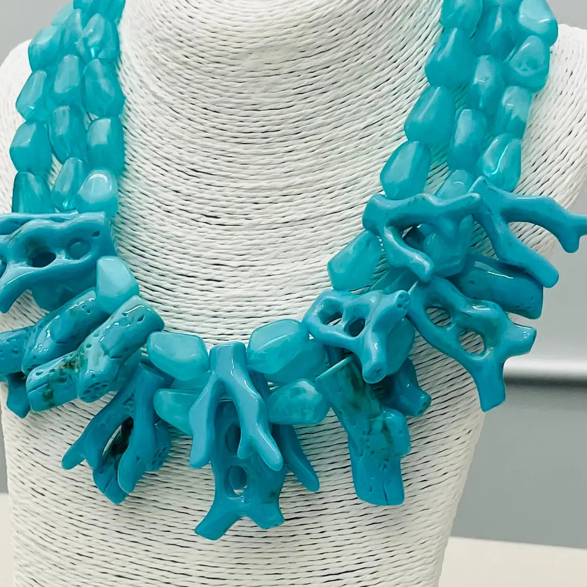 Coral Statement Necklace